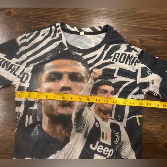 Cristiano Ronaldo 3D Soccer Football Jersey - Picture 6 of 7